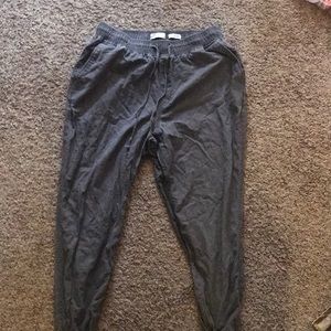Grey Hollister joggers